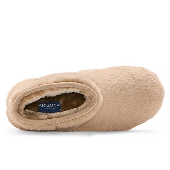 NWT Arizona Jean's Co. Women's Flat Sole Winter Boots Tan Size 6 M $70 RY1333 - Picture 4 of 4